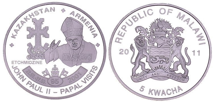 Malawi 5 K 2011 - pielgrzymka Kazachstan, Armenia