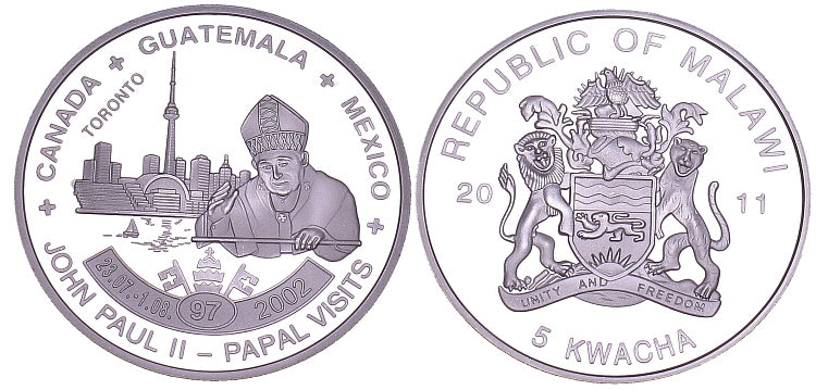 Malawi 5 K 2011 - pielgrzymka Kanada, Gwatemala, Meksyk