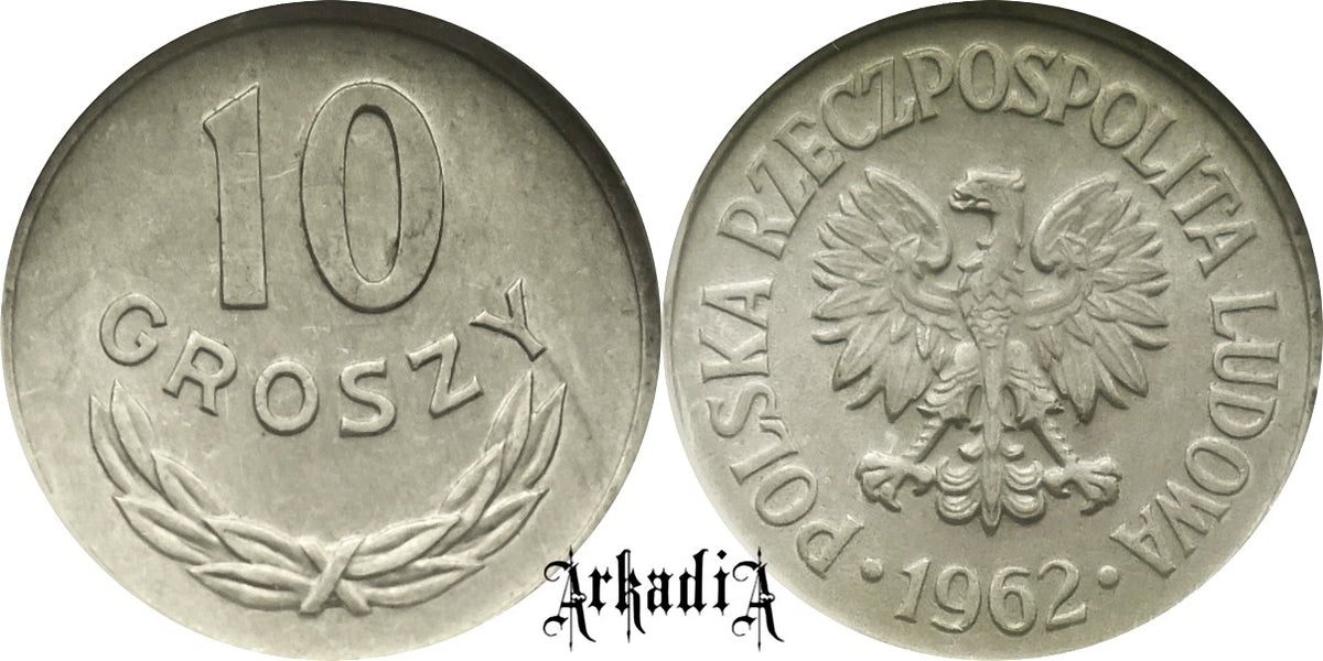 10 groszy 1962