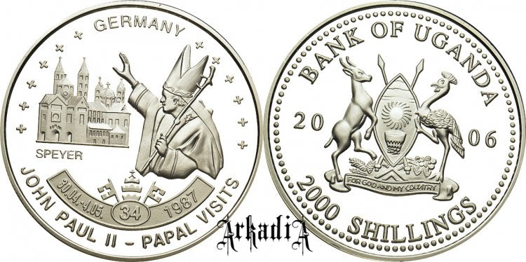 Uganda 2000 Sch 2006 - pielgrzymka Niemcy